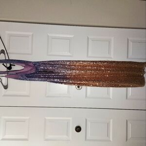 Beautiful/sexy evening dress . Ombre colored XS